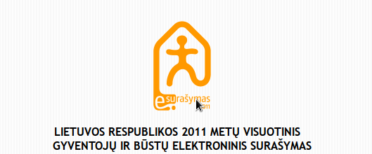 LR 2011 metų visuotinis gyventojų ir būstų elektroninis surašymas